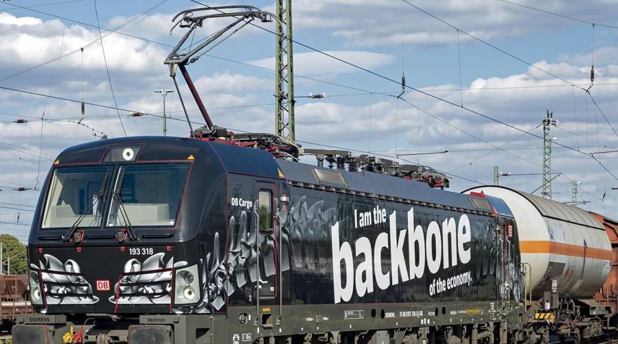 Los ingresos de DB Cargo descendieron 106 millones en los seis primeros meses de 2024. Foto Daniel Korbach / Deutsche Bahn AG.