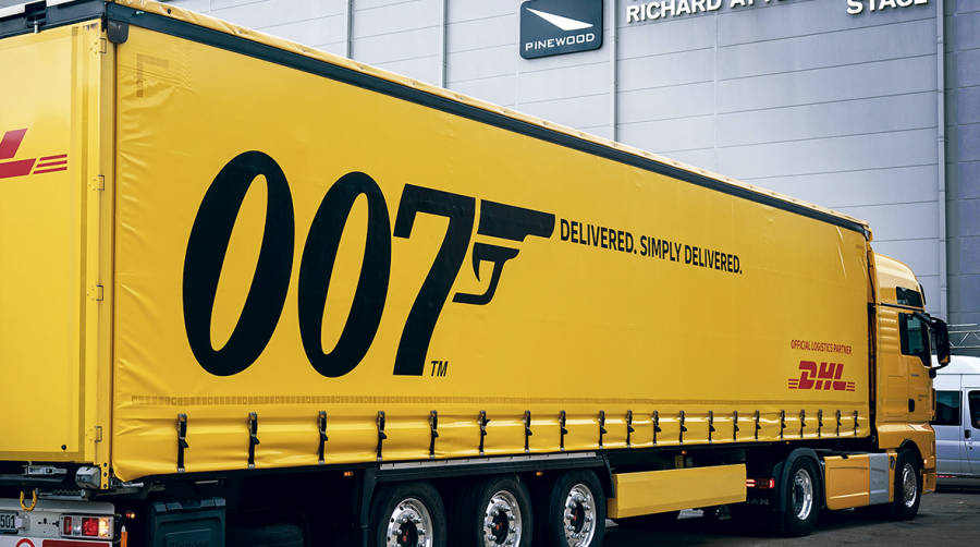 DHL gestiona todo el transporte para la grabaci&oacute;n de la pel&iacute;cula n&ordm; 25 de James Bond