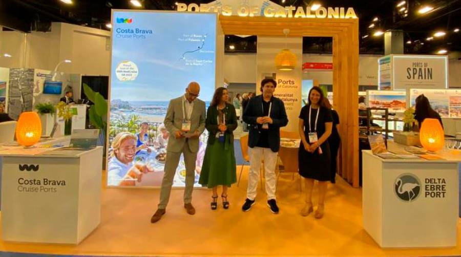 Ports of Catalonia promueve sus instalaciones portuarias y servicios en Seatrade