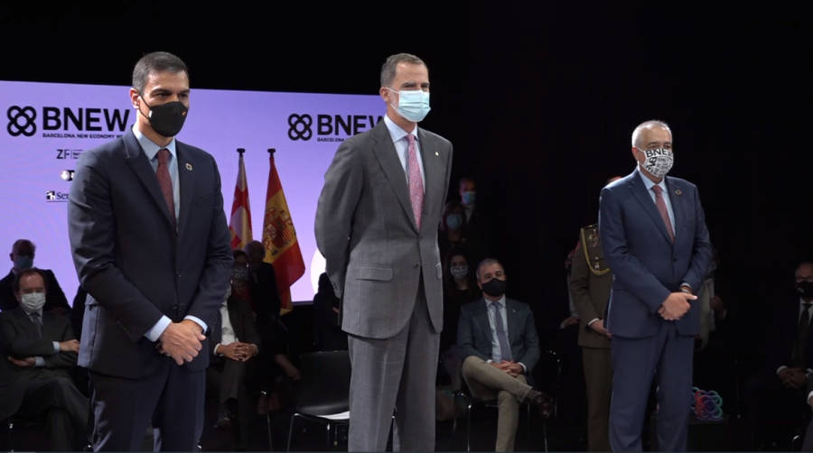 El rey Felipe VI y Pedro S&aacute;nchez presiden los premios a Mejor Innovaci&oacute;n de BNEW