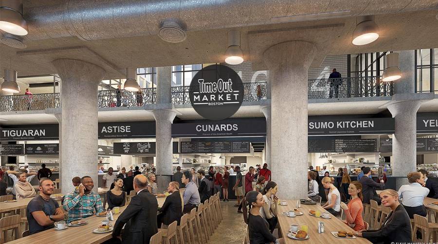 Con vistas a la ciudad, al puerto deportivo y al mar, el mercado ocupará 5.250 metros cuadrados