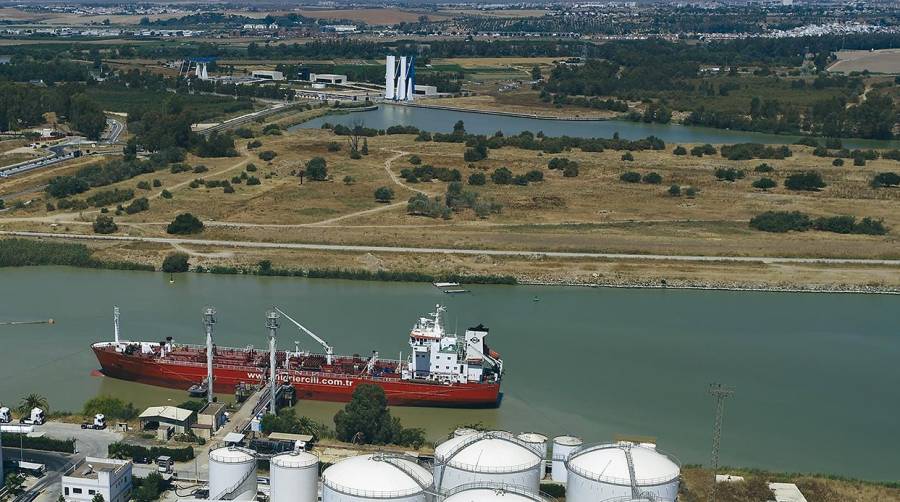 El Puerto de Sevilla tramita una concesión para una planta de biogás