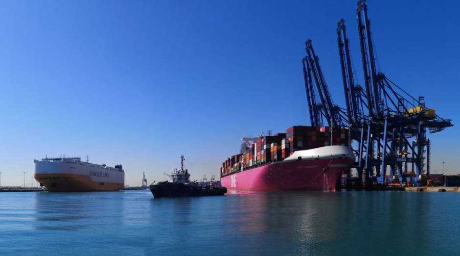 Los fletes entre Asia y Valenciaport crecieron un 1,37% en agosto