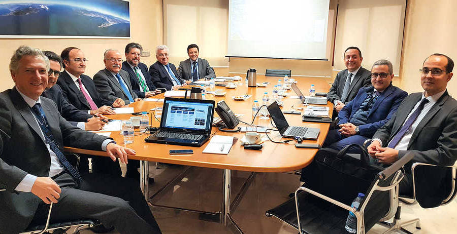 El encuentro entre profesionales de los puertos de Algeciras y T&aacute;nger Med tuvo lugar en la sede de la APBA.