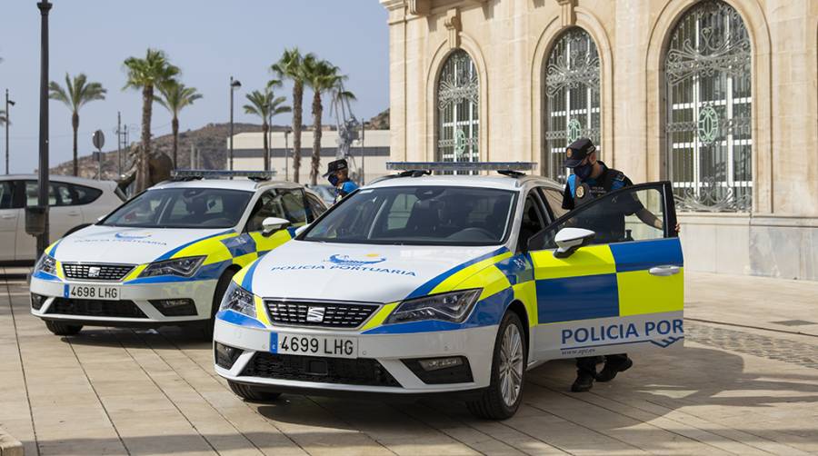 El Puerto de Cartagena adquiere dos veh&iacute;culos CNG para la Polic&iacute;a Portuaria