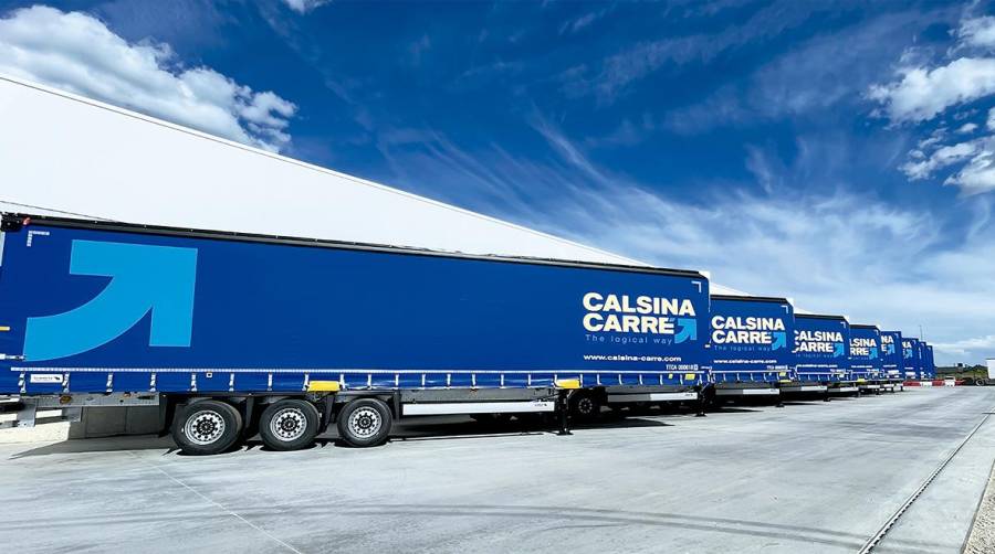 Calsina Carré renueva su flota con 228 vehículos de Schmitz Cargobull