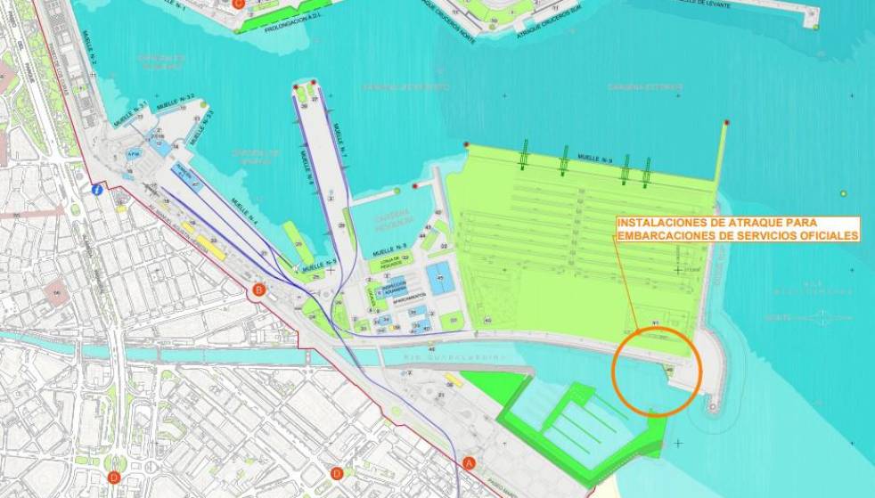 El Puerto de Málaga da un nuevo impulso a su nuevo muelle de mercancías